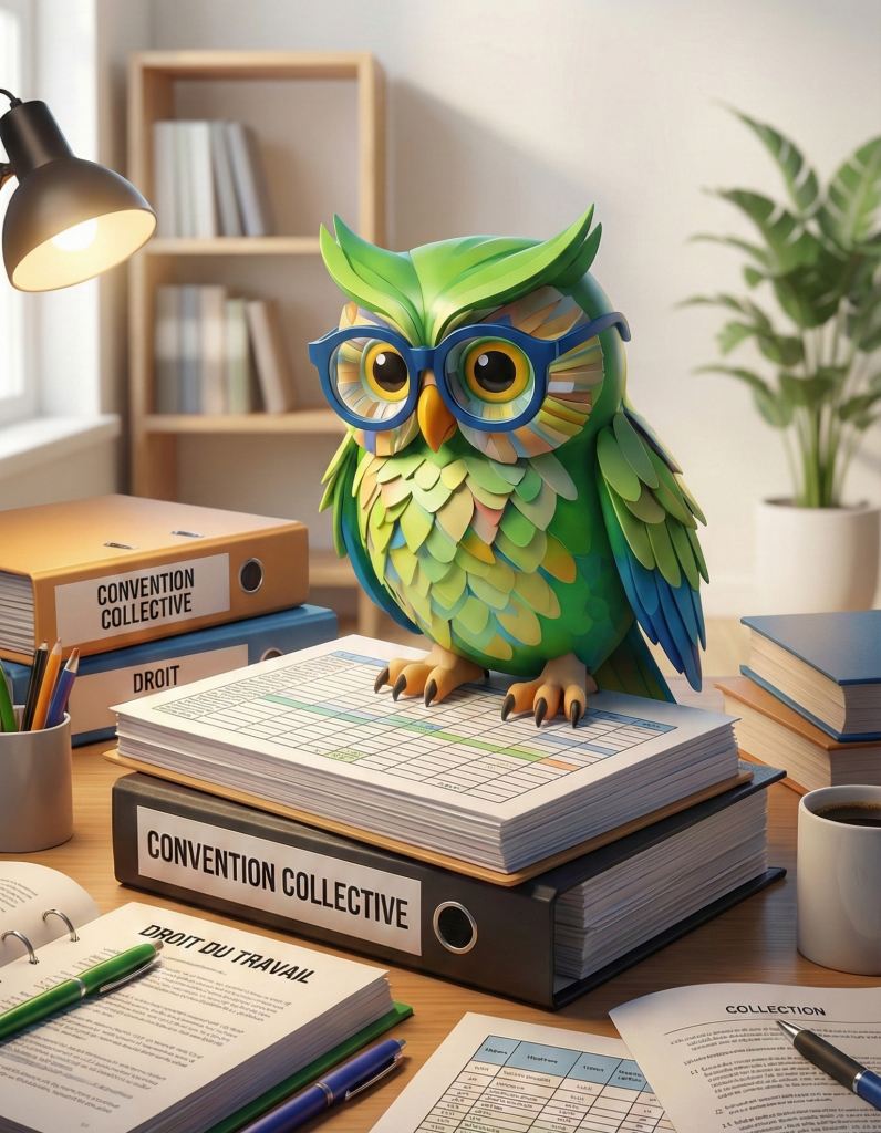 formation paie traiter les informations de la convention collective CCN